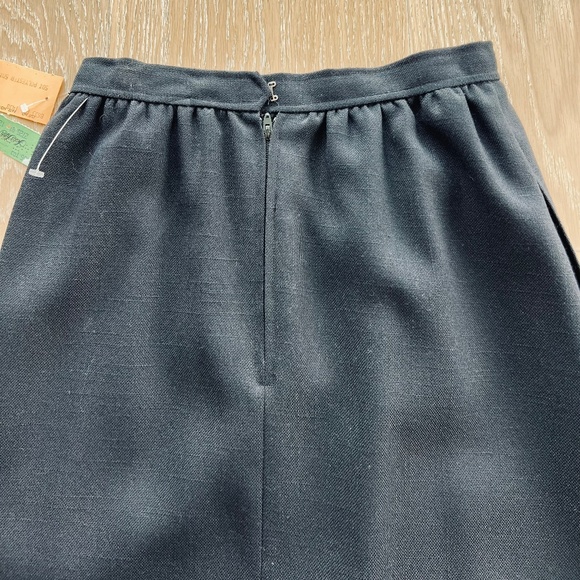 NWT Evan-Picone Vintage Black Pencil Skirt Union Tag in Size 6. - Picture 7 of 12